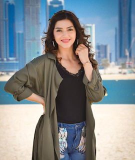Mehreen Pirzada in Black Dress with Cute and Lovely Smile 1