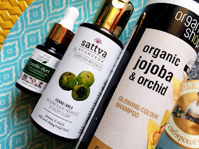 pielęgnacja włosów i ciała latem - Organic Shop - Bielenda Botanic Spa Rituals - Himalaya Herbals - Sattva Ayurveda - Babuszka Agafia - Inecto - Umami - Beauty Formulas - kosmetyki naturalne - Alterra - Rossmann - Drogeria Natura- Hebe - Medicot.pl 