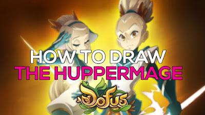 HOW TO DRAW THE HUPPERMAGE FROM DOFUS