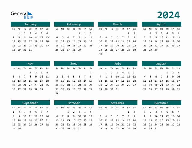 2024 calendar | 2024 calendar printable | 2024 calendar pdf | 2024 calendar with holidays | 2024 calendar all months