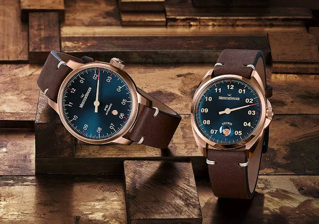 MeisterSinger Brenzd No.03 and Metris Bronze