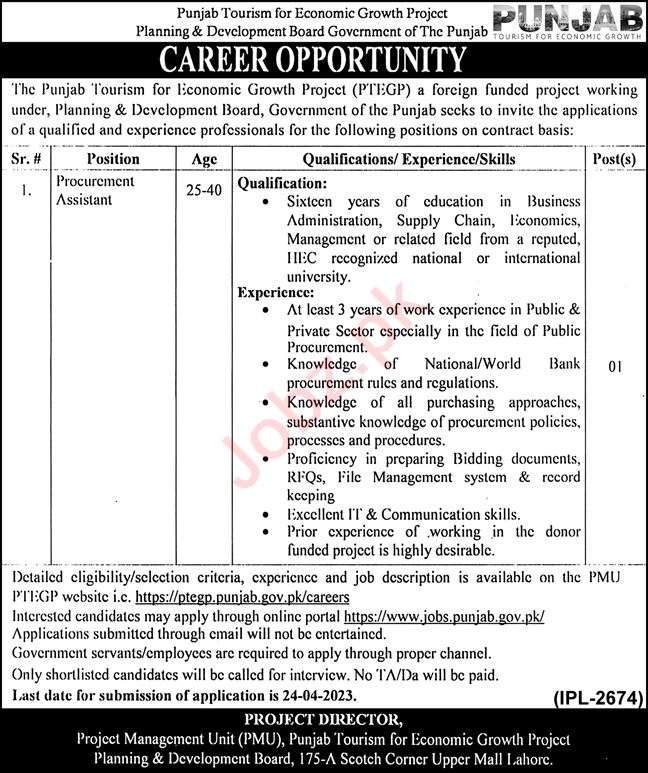 Jobs in Planning and Development Board