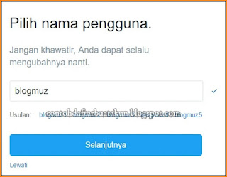 Cara Daftar Twitter