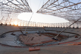 Arena Castelão em Fortaleza é a mais adiantada da Copa