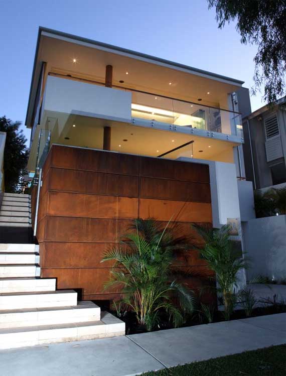 modern house facade