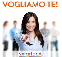 Logo Smartbox ricerca personale per vendita nei negozi