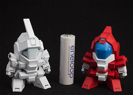 SD Gundam Genoace Papercraft