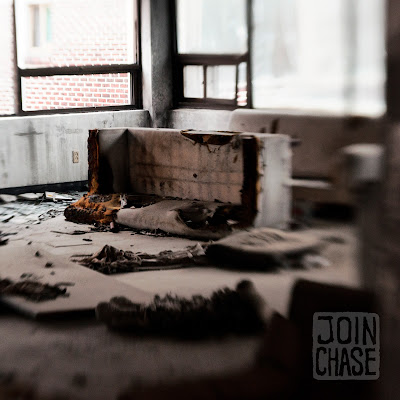 A couch and other items left in an abandoned office building in Jeungpyeong, South Korea.