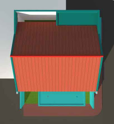 Desain Rumah Minimalis Type 21/60 Hook Atas