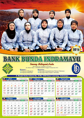 Kalender 6 Bulanan KSU Bunda 2