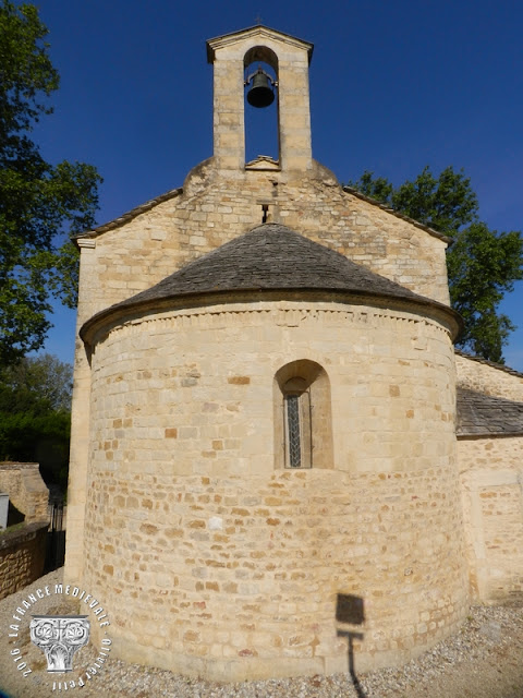 SABRAN (30) - Chapelle romane Saint-Julien-de-Pistrin (XIIe siècle)