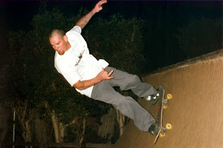 My, Brother, Jake, skating Half Pipe