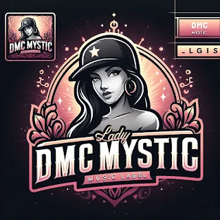 Logo theme - djette dj Lady woman girl Fille femme dmc mystic princess princesse féminise