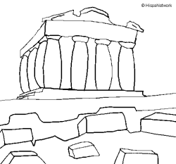 Resultado de imagen de dibujo atenas infantil