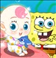 SpongeBob and Cute Baby