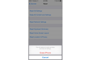 APPLE IPHONE 6 HARD RESET, THE HARDEST STEP