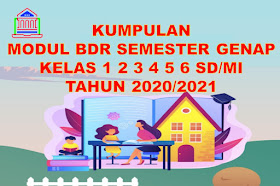 Kumpulan Modul BDR Semester 2 Kelas 1, 2, 3, 4, 5, 6 SD/MI Kurikulum 2013