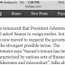 LOFMAO! Forbes refers to President Jonathan as President Johnson