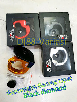 gantungan barang nmax black diamond