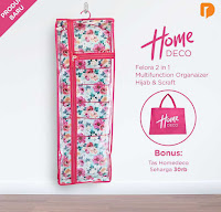 Dusdusan Homedeco Felora 2 in 1 Multifunction Hijab Syal Organizer ANDHIMIND