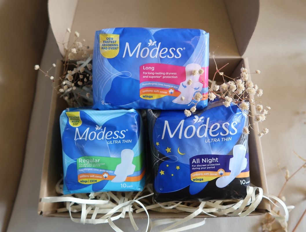 Power through the “-ber” months even on your period days with Modess