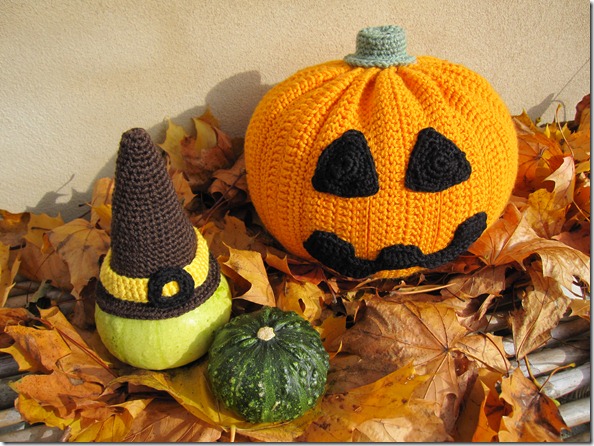 Hæklet Halloween Græskar Crochet Haloween Pumpkin 2