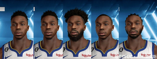 Andrew Wiggins Cyberface Update (6 Versions)