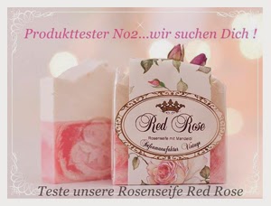  Rosenseife Red Rose – Produkttester gesucht