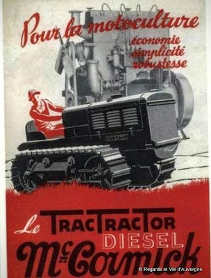 Tracteur agricole ancien