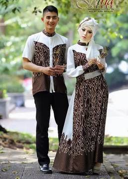 15 Model  Baju  Muslim Couple Tren Terbaru 2021