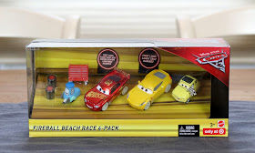 Cars 3 Fireball Beach Race 4-Pack (Target Exclusive) 