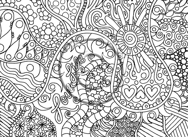 How To Draw Psychedelic Coloring Pages For Psychedelic Drawing To Coloring  Pages