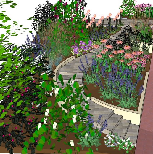 McQue Gardens: Using Sketchup & Photoshop for design work - part II on Sketchup Garden Design
 id=93126