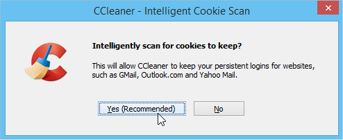 capture d'écran CCleaner