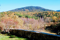 Vistas del Montnegre en otoño desde Olzinelles en Sant Celoni.