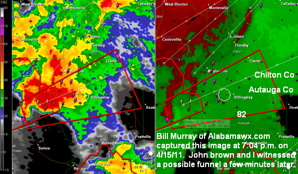 of a tornado he captured huntsville alabama tornado 1989. of a tornado he captured