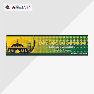 Banner Ramadhan Tahun 1438 Hijriah - 2017