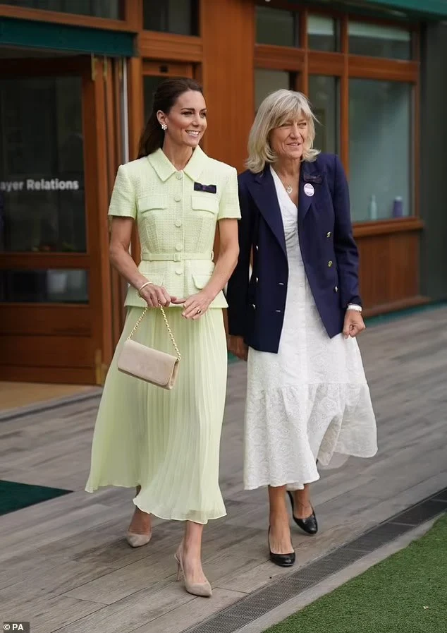 Kate Middleton arrives at Wimbledon 2023 women's final