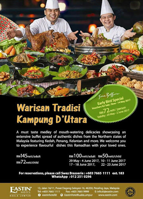 Senarai Buffet Ramadhan 2017 Di Kuala Lumpur 