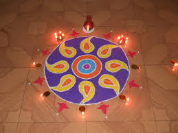 Diwali Rangoli Simple Designs
