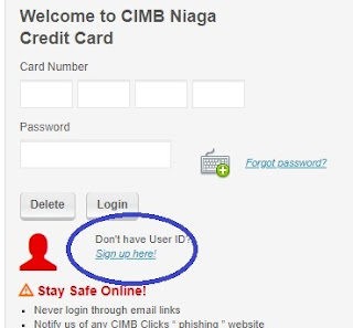 Internet banking kartu kredit cimb niaga