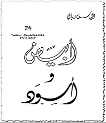 رواية أبيض وأسود pdf إلياس ربابي
