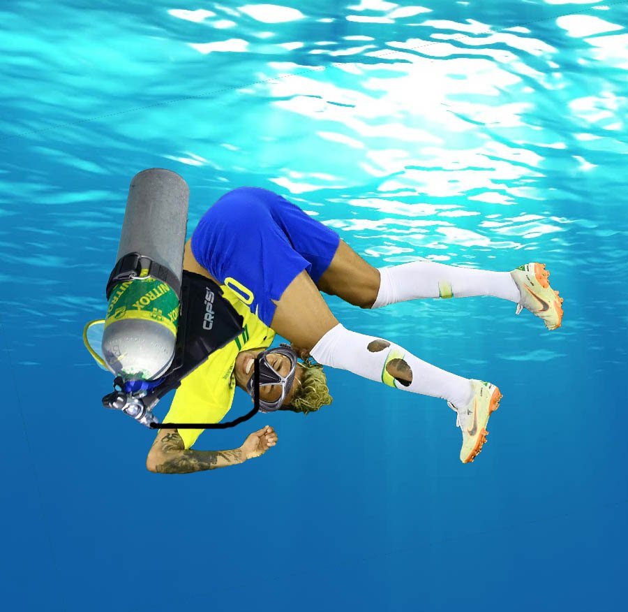 7 Meme Nyindir 'Neymar Diving' Saat Lawan Swiss, Kocak 