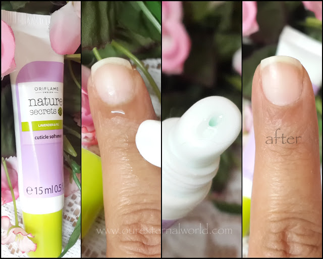 Oriflame Nature Secrets Manicure Set Lavender & Fig - Review, how to do a manicure, Indian Beauty Blog