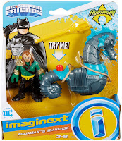 Mattel Fisher Price Imaginext DC Super Friends Aquaman & Seahorse