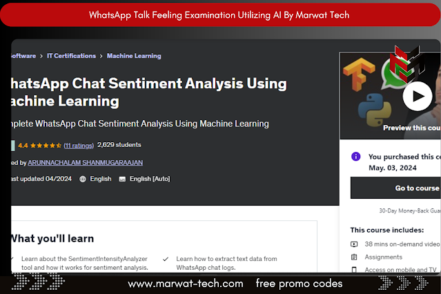 WhatsApp Talk Feeling Examination Utilizing AI By Marwat Tech