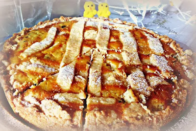 Easter crostata in Italy