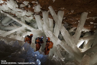 ¡Cristales como columnas!