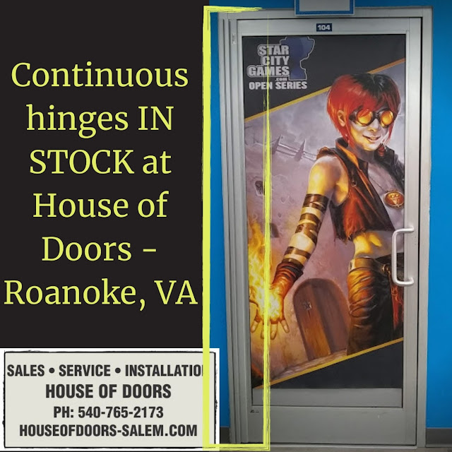 Continuous hinges IN STOCK at House of Doors - Roanoke, VA