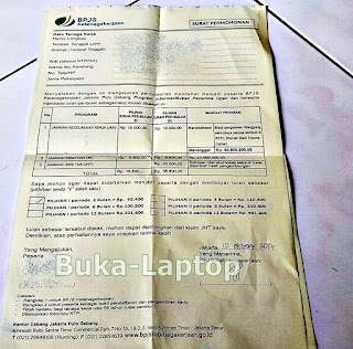 Loket Pendaftaran BPJS TK Mandiri